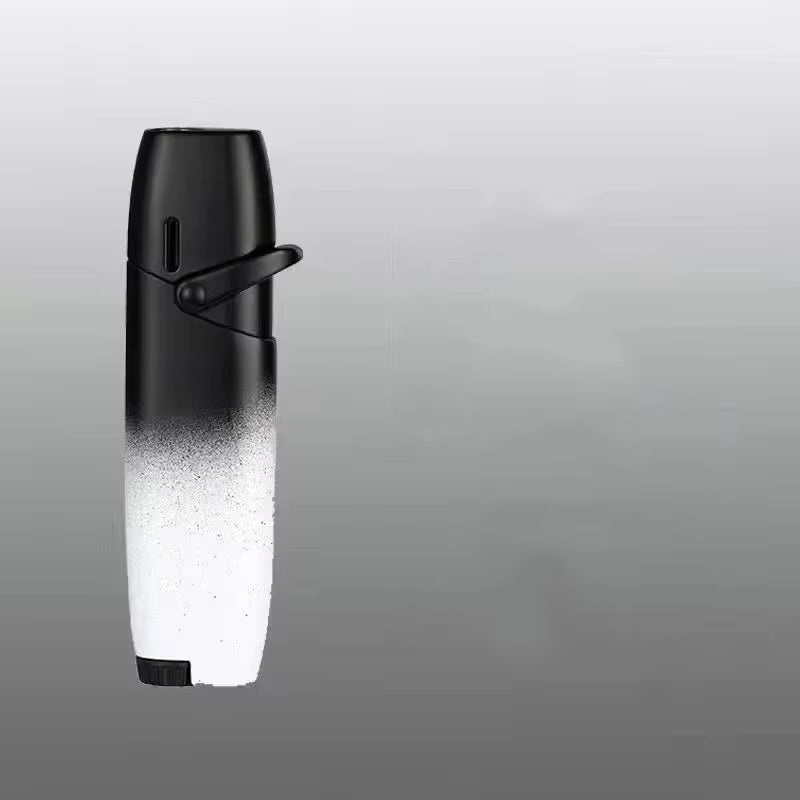 NEW Creative Outdoor Windproof Metal Pink Flame Lighter Arm Ignition Spray Butane Gas Lighter Fashionable Smoking Gift (No Gas)