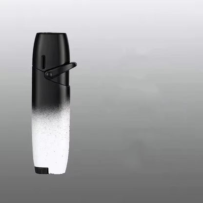 NEW Creative Outdoor Windproof Metal Pink Flame Lighter Arm Ignition Spray Butane Gas Lighter Fashionable Smoking Gift (No Gas)