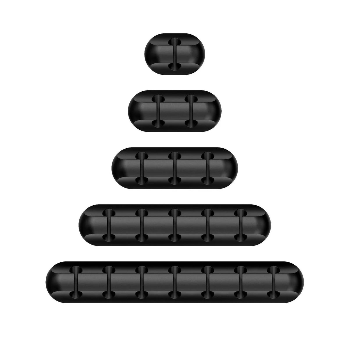 SILICONE CABLE ORGANISER CLIPS