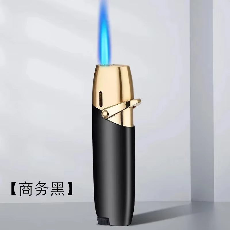 NEW Creative Outdoor Windproof Metal Pink Flame Lighter Arm Ignition Spray Butane Gas Lighter Fashionable Smoking Gift (No Gas)