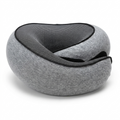 Memory foam travel pillow, front view